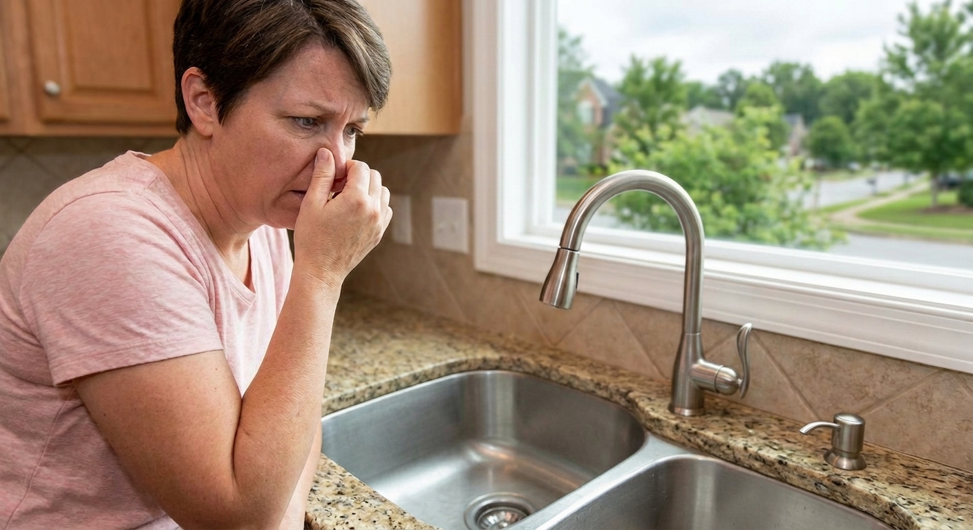 Garbage disposal in Greer causing strange smells